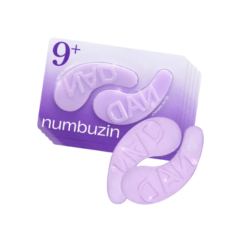 Pretgrumbu patči ar NAD+ un peptīdiem Numbuzin No.9 NAD+ Collagen Under Eye Patches